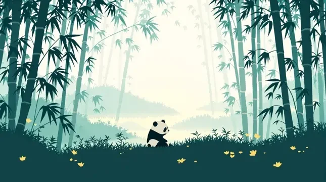 晨光竹海 - 青苹果视频 影片封面