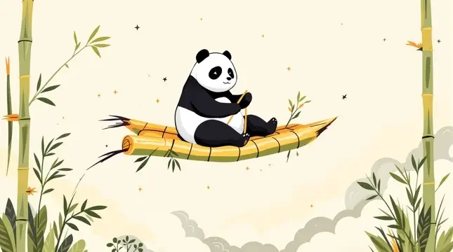 会飞的竹筏 - 青苹果视频 影片封面